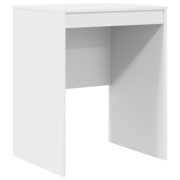869410_2.jpg vidaXL Písací stôl Biela Inžinierske drevo 60 x 50 x 76 cm Trvácny – Obrázok 2