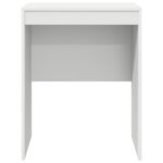 vidaXL Písací stôl Biela Inžinierske drevo 60 x 50 x 76 cm Trvácny – Obrázok 4