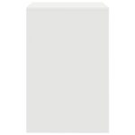 vidaXL Písací stôl Biela Inžinierske drevo 60 x 50 x 76 cm Trvácny – Obrázok 5