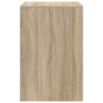 vidaXL Počítačový stôl Sonoma dub Drevotriesková doska 60 x 50 x 76 cm – Obrázok 5