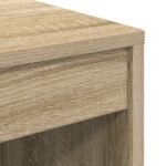vidaXL Počítačový stôl Sonoma dub Drevotriesková doska 60 x 50 x 76 cm – Obrázok 7