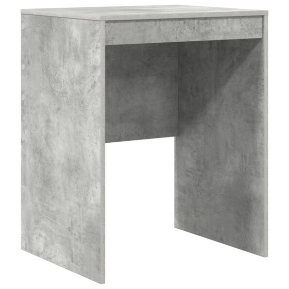 869413_2.jpg vidaXL Písací stôl Betónová sivá Betón 60 x 50 x 76 cm Jednoduchý – Obrázok 2