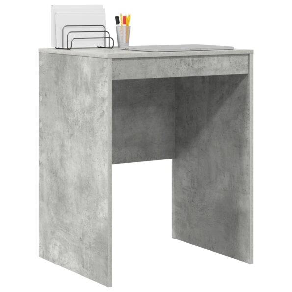869413_3.jpg vidaXL Písací stôl Betónová sivá Betón 60 x 50 x 76 cm Jednoduchý – Obrázok 3