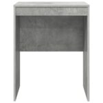 vidaXL Písací stôl Betónová sivá Betón 60 x 50 x 76 cm Jednoduchý – Obrázok 4