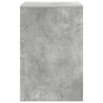 vidaXL Písací stôl Betónová sivá Betón 60 x 50 x 76 cm Jednoduchý – Obrázok 5