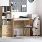 vidaXL Stôl Sonoma dub 80x50x76 cm inžinierske drevo