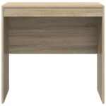 vidaXL Stôl Sonoma dub 80x50x76 cm inžinierske drevo – Obrázok 4