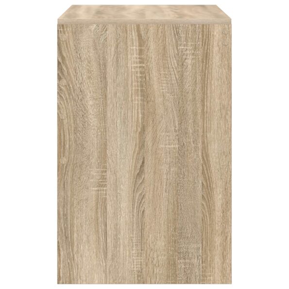 869428_5.jpg vidaXL Stôl Sonoma dub 80x50x76 cm inžinierske drevo – Obrázok 5