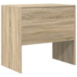 vidaXL Stôl Sonoma dub 80x50x76 cm inžinierske drevo – Obrázok 6