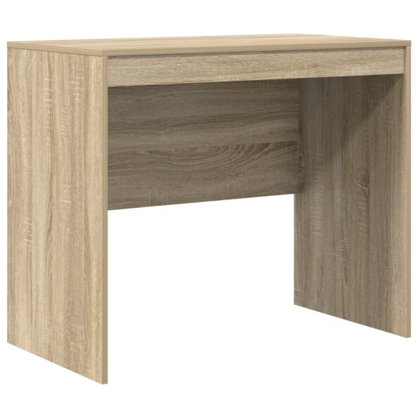 869436_2.jpg vidaXL Písací stôl Sonoma dub Drevotriesková doska 90 x 50 x 76 cm – Obrázok 2