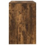 vidaXL Počítačový stôl Dymený dub Technické drevo 90 x 50 x 76 cm – Obrázok 5