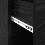 vidaXL čierna dubová skrinka na úložisko čierny dub – Obrázok 8