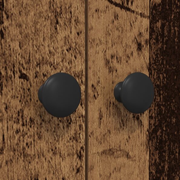 vidaXL Kabinet na práčku Staré drevo 68x48.5x194 cm – Obrázok 10