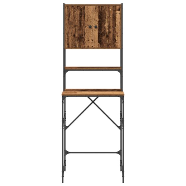 vidaXL Kabinet na práčku Staré drevo 68x48.5x194 cm – Obrázok 6
