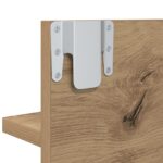 vidaXL 4-dielny set nábytku do chodby z dubovej drevotriesky – Obrázok 13