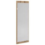 vidaXL 4-dielny set nábytku do chodby z dubovej drevotriesky – Obrázok 9