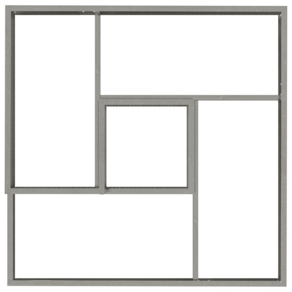 vidaXL Kvetináč 80x80x50 cm pozinkovaná oceľ – Obrázok 8