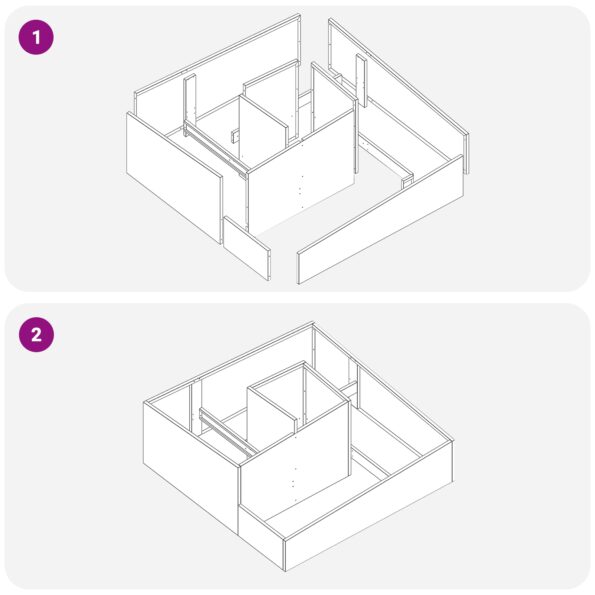 vidaXL Kvetináče a kvetináče Biele Plastové Stredné Dekoratívne prvky – Obrázok 10