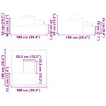 vidaXL Kvetináče a kvetináče Biele Plastové Stredné Dekoratívne prvky – Obrázok 11