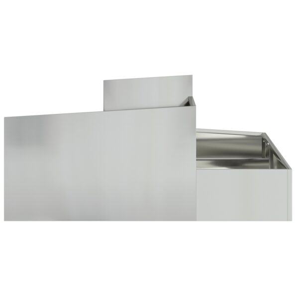 vidaXL Kvetináče a kvetináče Pozinkovaný Pozinkovaný kov Stredný až veľký – Obrázok 6