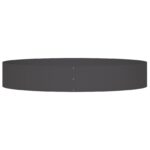 vidaXL čierna sada kvetináčov Čierna Kov Veľký Odolný Kovové kvetináče – Obrázok 6