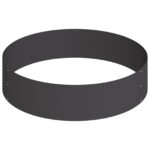 vidaXL kovový kvetináč Oceľ/čierna Oceľ Veľký Modulárny – Obrázok 5