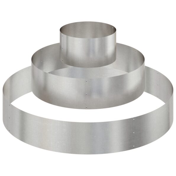 vidaXL Nehrdzavejúci kvetináč Nehrdzavejúca oceľ Ø 120 cm Odolný Štýlový – Obrázok 2