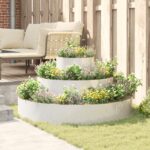 vidaXL Nehrdzavejúci kvetináč Nehrdzavejúca oceľ Ø 120 cm Odolný Štýlový – Obrázok 4