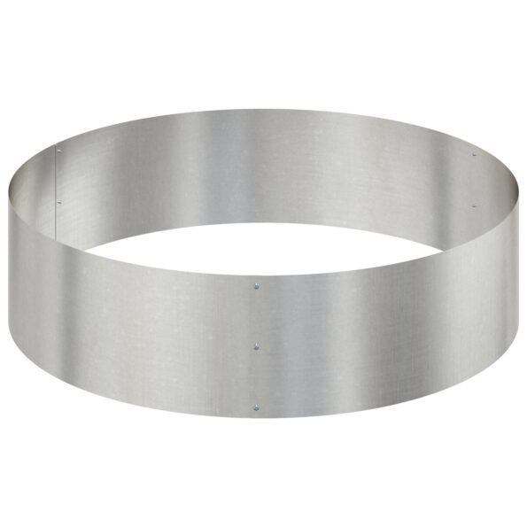 vidaXL Nehrdzavejúci kvetináč Nehrdzavejúca oceľ Ø 120 cm Odolný Štýlový – Obrázok 6