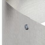 vidaXL Nehrdzavejúci kvetináč Nehrdzavejúca oceľ Ø 120 cm Odolný Štýlový – Obrázok 9