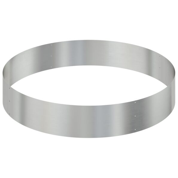 vidaXL kovový kvetináč pozinkovaná oceľ Ø 120 cm odolný veľký kvetináč – Obrázok 5