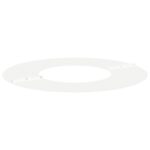 vidaXL keramický kvetináč Biele Keramika Veľký Okrúhly Moderný – Obrázok 4