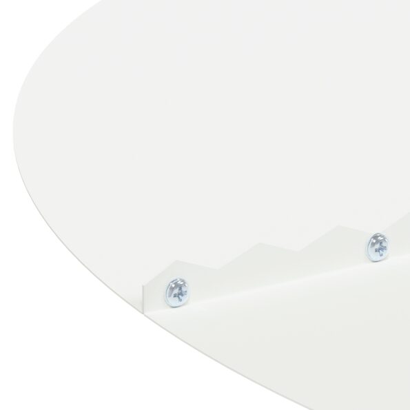 vidaXL keramický kvetináč Biele Keramika Veľký Okrúhly Moderný – Obrázok 6