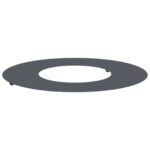 vidaXL Antracitový kvetináč Antracit Plast Veľký Dekoratívne vložky – Obrázok 2