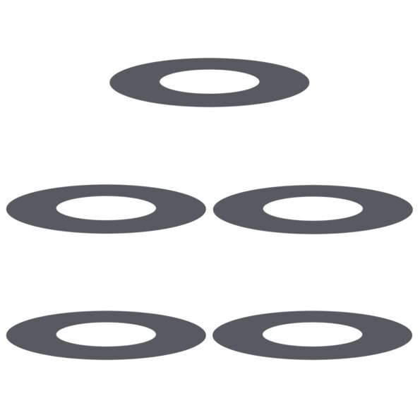 vidaXL Kvetináč z živice Antracit Živica Stredný Kvetináče – Obrázok 2