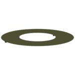 vidaXL Plastový kvetináč Olivovo zelený Plast Veľký Kvetináč Okrúhly – Obrázok 2