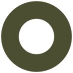 vidaXL Kvetináč olivovej farby Olivová Plast Stredný Dekoratívne vložky – Obrázok 5