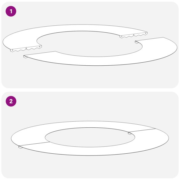 vidaXL Plastový kvetináč Olivový Plast Veľký Dekoratívne vložky – Obrázok 7