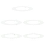 vidaXL Plastová Sada Kvetináčov Biela Plast Veľký Kvetináče – Obrázok 2