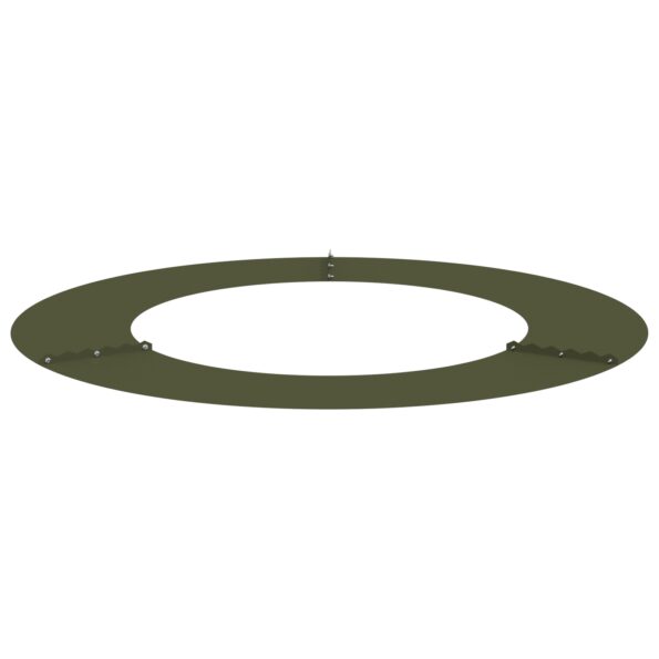 vidaXL keramický kvetináč olivová farba keramika veľký – Obrázok 4