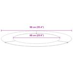 vidaXL Plastová súprava kvetináčov Čierna Plast 90 cm priemer Trvácna – Obrázok 8