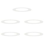 vidaXL Biele kvetináče Biele Plast Veľké Sklápacie Podlahové kvetináče – Obrázok 2