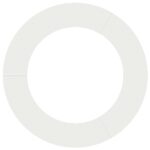 vidaXL Biele kvetináče Biele Plast Veľké Sklápacie Podlahové kvetináče – Obrázok 5