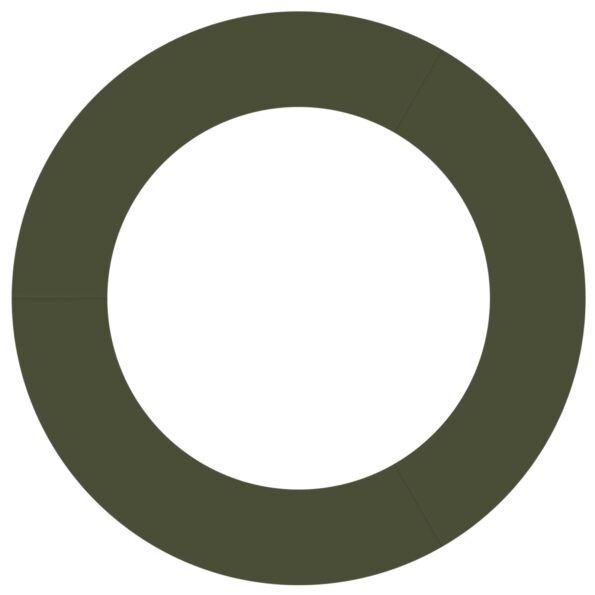 vidaXL Kovový kvetináč olivová farba Olivová farba Kov Veľký Kvetináč – Obrázok 5