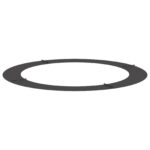 vidaXL Veľký kovový kvetináč Čierny Kov Veľký Dekoratívne vložky – Obrázok 4