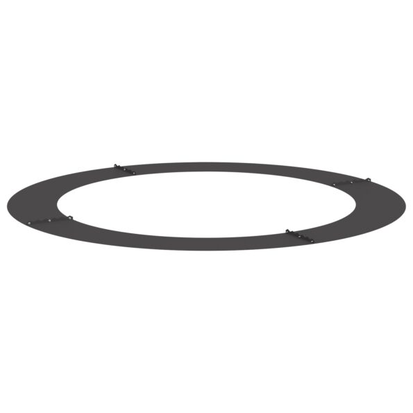 vidaXL Veľký kovový kvetináč Čierny Kov Veľký Dekoratívne vložky – Obrázok 4