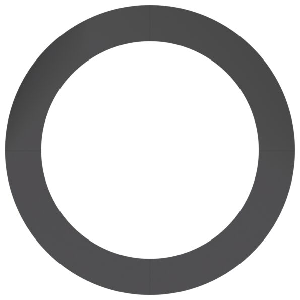 vidaXL Veľký kovový kvetináč Čierny Kov Veľký Dekoratívne vložky – Obrázok 5