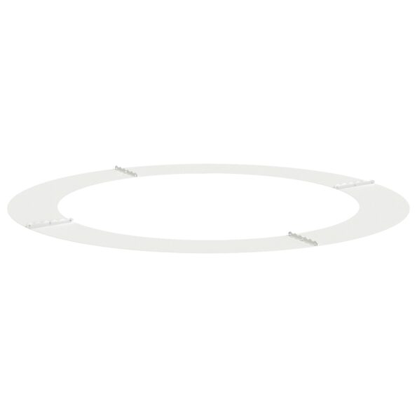 vidaXL Biele Kvetináče Biela Plast Veľký Biely Kvetináč Okrúhly – Obrázok 4