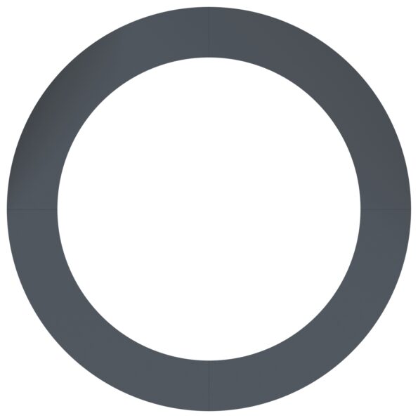 vidaXL Antracitový kvetináč Antracit Živica Veľký Odolný – Obrázok 5