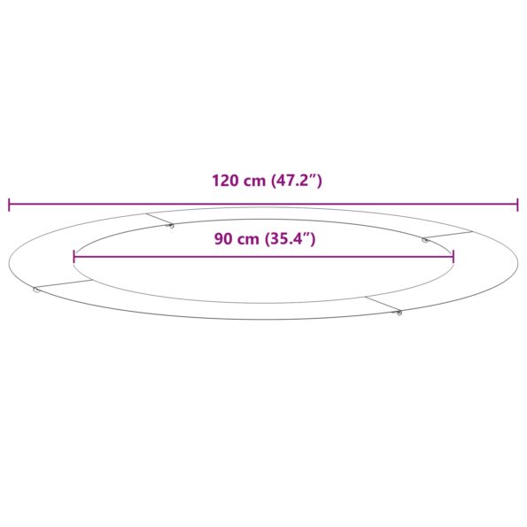 vidaXL Antracitový kvetináč Antracitová Plast Veľký Odolný – Obrázok 8